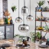 Apedo Hanglamp, Kogellampje, Hanglamp Duidelijk, Rookkleurig, 4-lichts