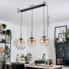 Gastor Hanglamp, Kogellampje, Hanglamp Amber, Duidelijk, 3-lichts