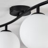 Gastor Plafondlamp, Kogellampje Wit, 4-lichts
