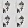 Lavajo Buitenlicht, Wandlamp voor buiten Zwart, 1-licht