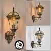Lavajo Buitenlicht, Wandlamp voor buiten Goud, Zwart, 1-licht Lavajo Buitenlicht, Wandlamp voor buiten Goud, Zwart, 1-licht