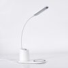 Debelmose Bureaulamp, Tafellamp LED Wit, 1-licht Debelmose Bureaulamp, Tafellamp LED Wit, 1-licht