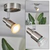 Gropptorp Plafondlamp, Plafondspot Nikkel mat, 1-licht