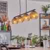 Koyoto Hanglamp, Kogellampje, Hanglamp Goud, Duidelijk, 4-lichts