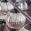 Koyoto Hanglamp, Kogellampje, Hanglamp Duidelijk, Rookkleurig, 4-lichts