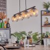 Koyoto Hanglamp, Kogellampje, Hanglamp Amber, Duidelijk, 4-lichts
