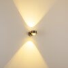 Indore Muurlamp LED Nikkel mat, 2-lichts