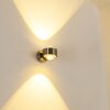 Indore Muurlamp LED Nikkel mat, 2-lichts