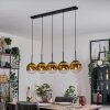 Gastor Hanglamp, Kogellampje, Hanglamp Goud, Duidelijk, 5-lichts