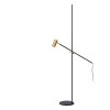 Lucide PHILINE Staande lamp Zwart, 1-licht