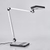 Pedreiras Bureaulamp, Tafellamp, Leeslamp LED Zwart, Zilver, 1-licht Pedreiras Bureaulamp, Tafellamp, Leeslamp LED Zwart, Zilver, 1-licht