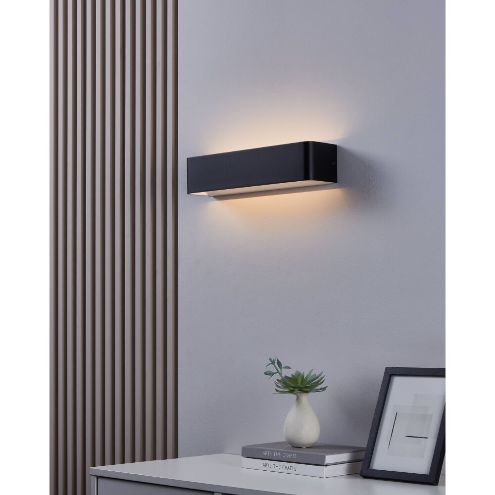 Eglo verlichting Eglo Wandlamp LED Zwart, Wit, 1-licht main product photo