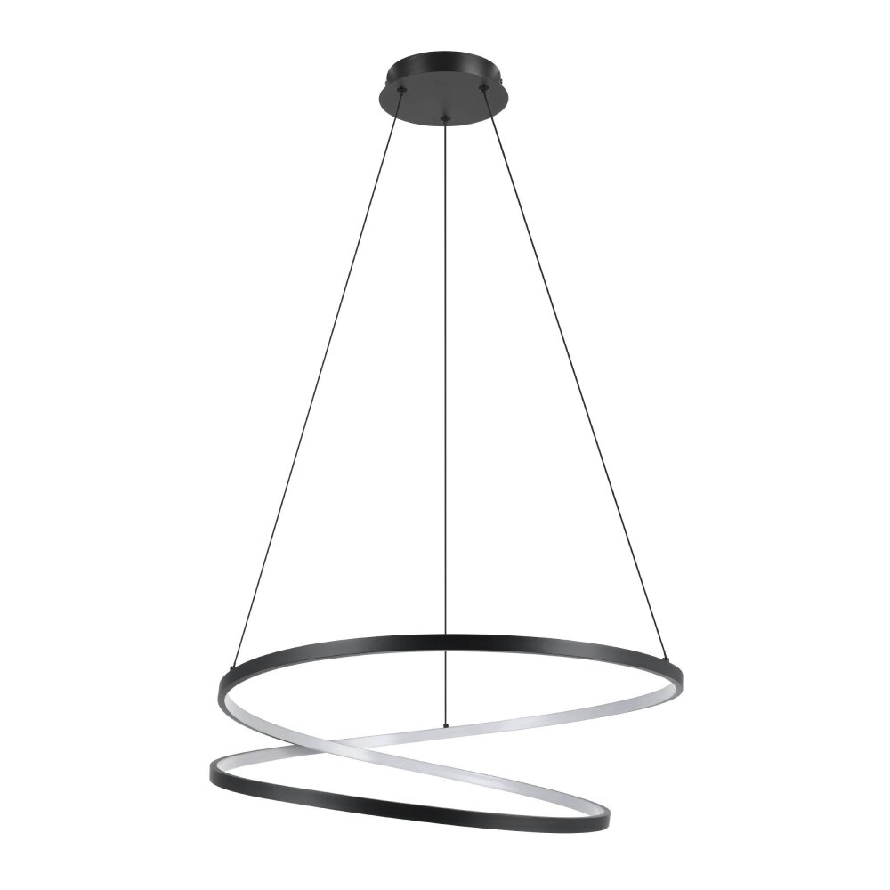Eglo verlichting RUOTALE Plafondlamp LED Zwart, 1-licht main product photo