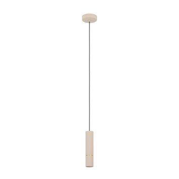 Eglo verlichting CAMINIA Hanglamp LED Messing, Zandkleurig, 1-licht