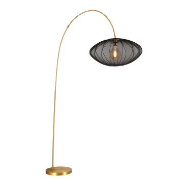 Lucide CORINA Staande lamp, Booglampen Messing, 1-licht