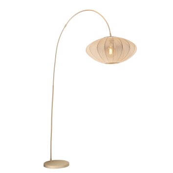 Lucide CORINA Staande lamp, Booglampen Beige, 1-licht