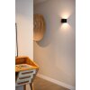 Lucide VERTIGO Wandlamp voor buiten, Wandlamp LED Zwart, 1-licht, Bewegingsmelder