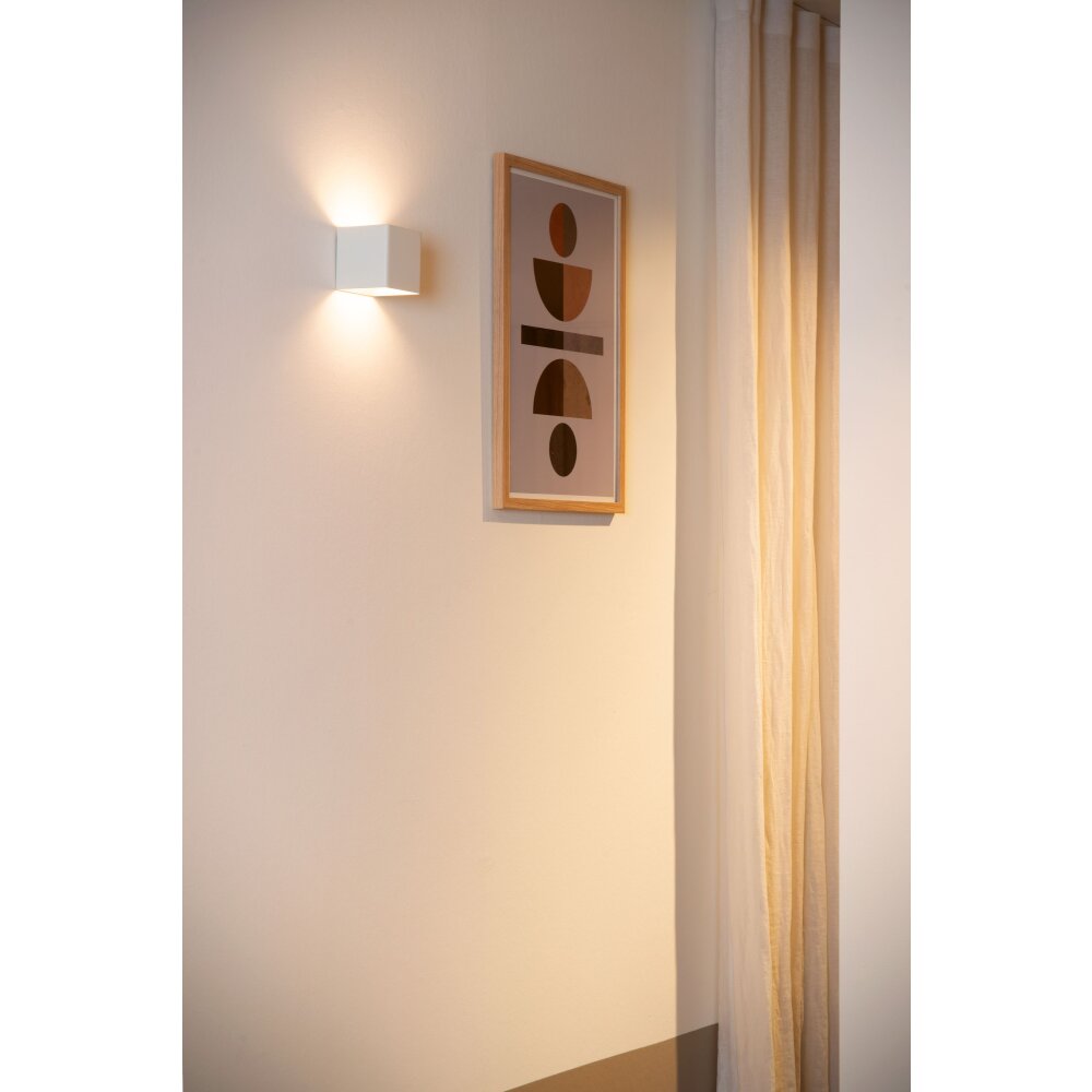 Lucide VERTIGO Wandlamp LED Wit, 1-licht, Bewegingsmelder main product photo