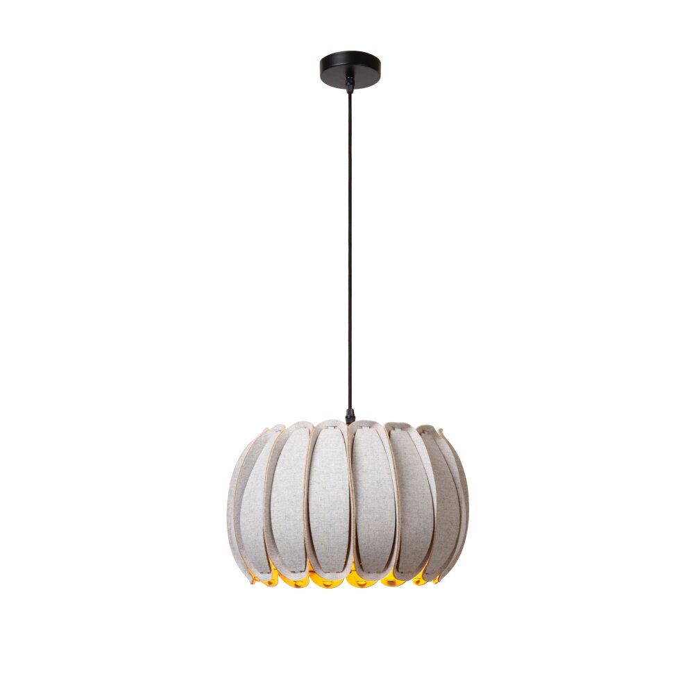 Lucide SPENCER Hanglamp Zwart, 1-licht main product photo