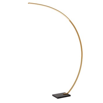 Lucide CURVE Staande lamp, Booglampen LED Zwart, 1-licht