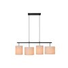 Lucide MAYA Hanglamp Zwart, 4-lichts
