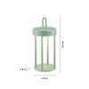 Lichten Direct ANSELM Tafellamp LED Groen, 1-licht