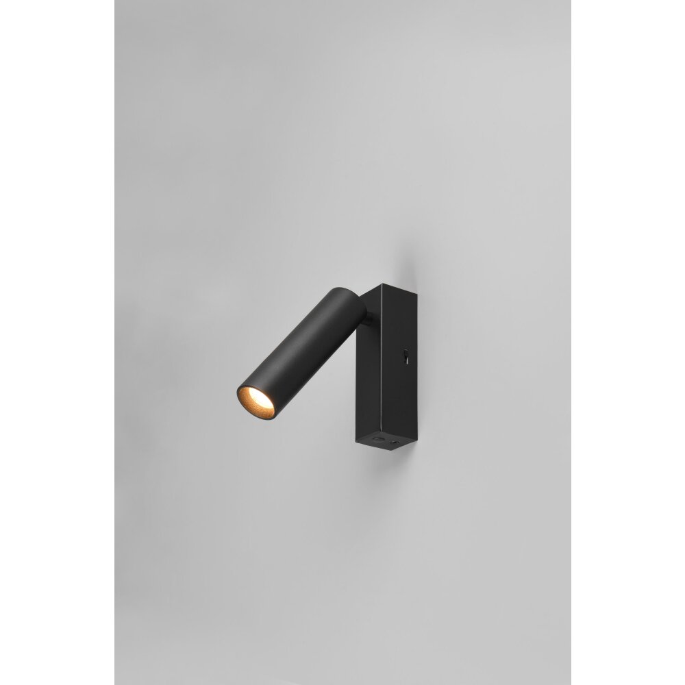 Trio verlichting Ambala Plafondspot LED Zwart, 1-licht main product photo