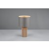 Trio verlichting Canio Tafellamp Hout licht, 1-licht