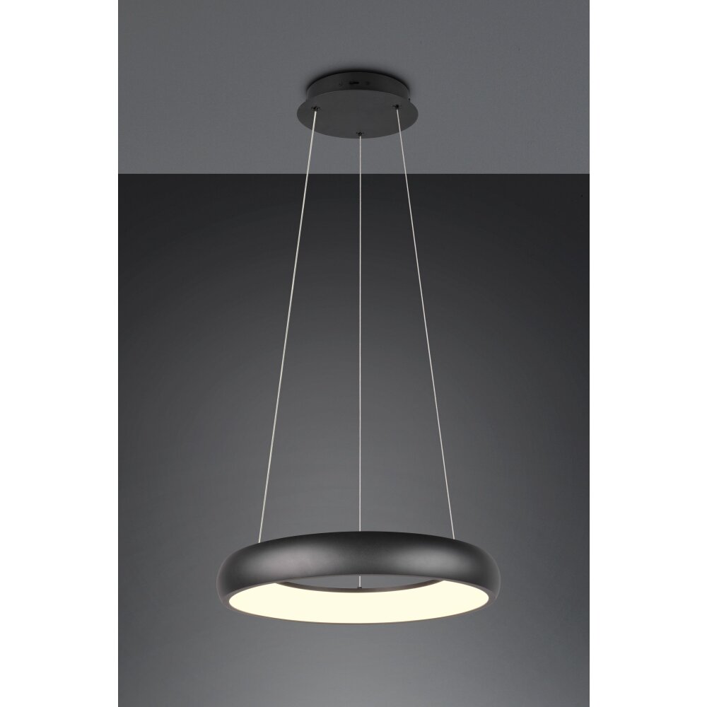 Trio verlichting Cardona Hanglamp LED Zwart, 1-licht