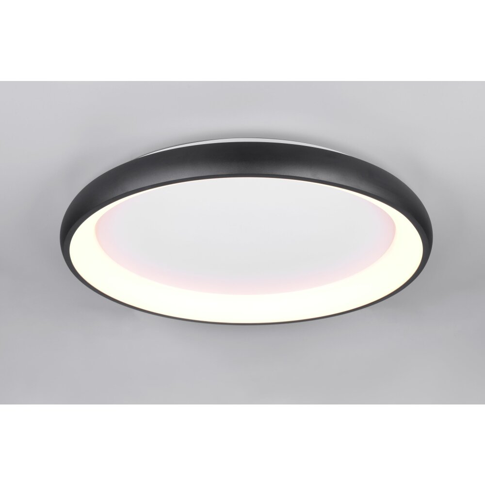 Trio verlichting Cardona Plafondlamp LED Zwart, 1-licht