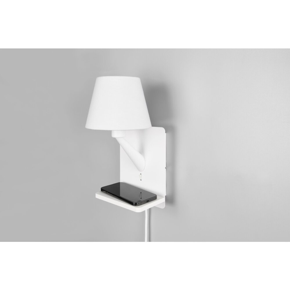 Trio verlichting Comfort Wandlamp Wit, 1-licht main product photo