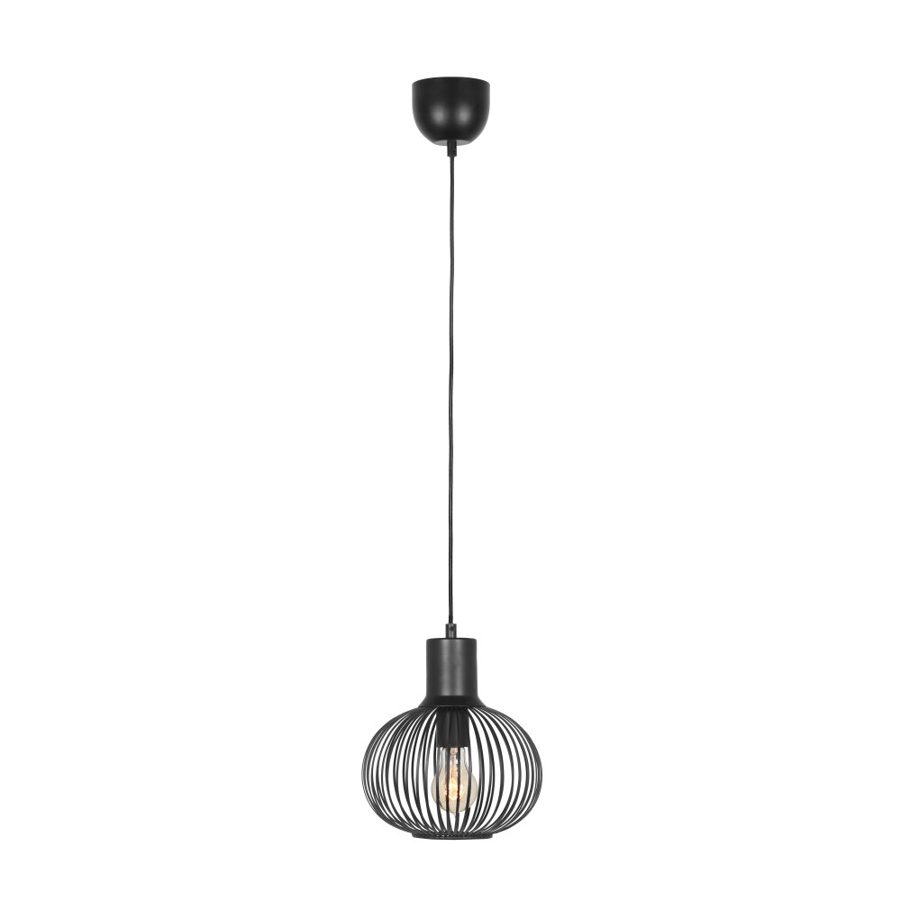 Trio verlichting GILA Hanglamp Zwart, 1-licht main product photo