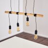 Oostkapelle Hanglamp Zwart, 4-lichts