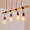 Oostkapelle Hanglamp Zwart, 4-lichts