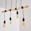Oostkapelle Hanglamp Zwart, 4-lichts