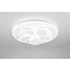 Trio verlichting Mandala Plafondlamp LED Wit, 1-licht, Afstandsbediening