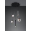 Trio verlichting Mataro Hanglamp Zwart, 5-lichts
