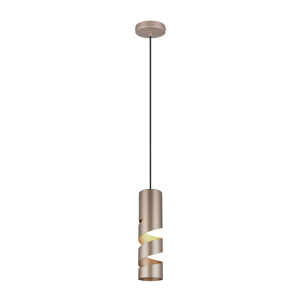 Trio verlichting Stream Hanglamp Bruin, 1-licht main product photo