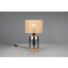 Trio verlichting Tara Tafellamp Chroom, 1-licht