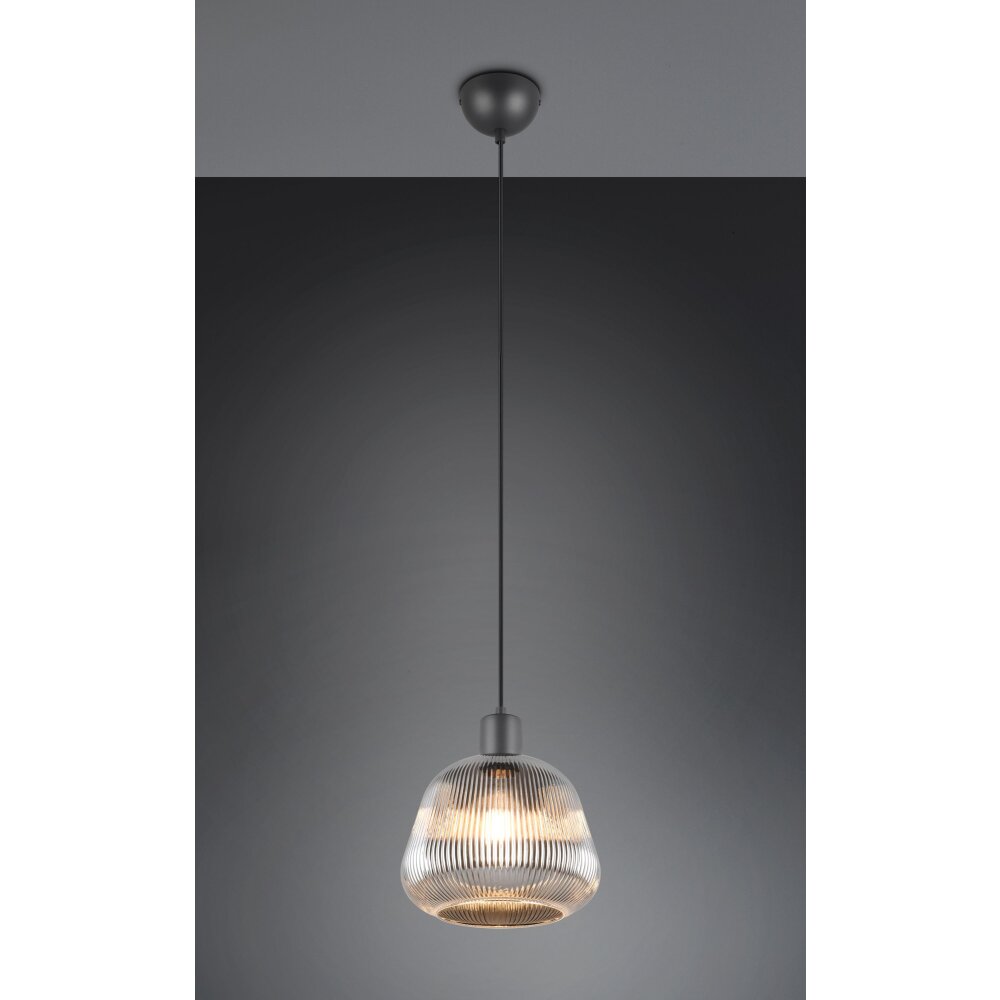 Trio verlichting Tarifa Hanglamp Zwart, 1-licht main product photo