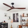 Follseland plafondventilator Bruin, houtlook, Zwart