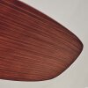 Follseland plafondventilator Bruin, houtlook, Zwart
