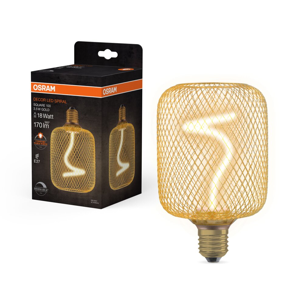 Osram E27 3.5 Watt warm wit dimbaar 170 Lumen main product photo