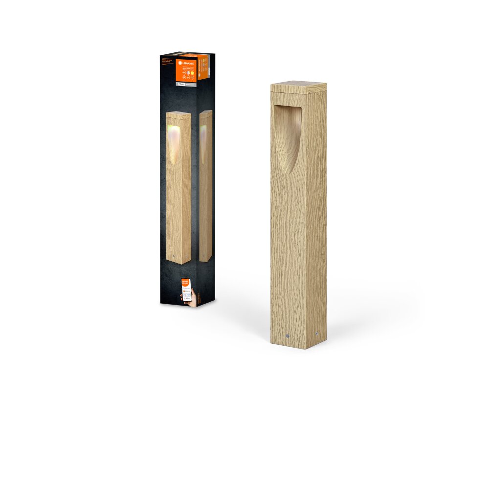 Ledvance WIF Buitenlicht LED houtlook, 1-licht, Kleurwisselaar main product photo