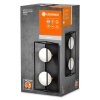 Ledvance DECOR Wand- en plafondlamp Zwart, 2-lichts