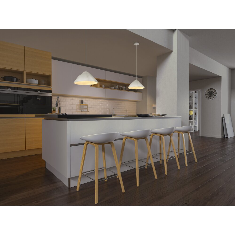Ledvance DECOR Wand- en plafondlamp Wit, 1-licht main product photo