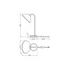 Ledvance DECOR Wand- en plafondlamp Wit, 1-licht