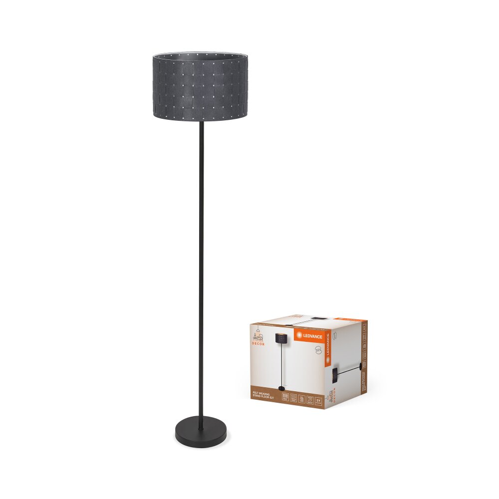 Ledvance DECOR Wand- en plafondlamp Grijs, 1-licht main product photo