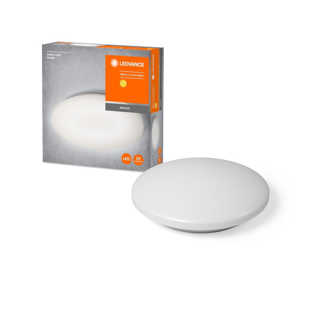 Ledvance ORBIS Wand- en plafondlamp LED Wit, 1-licht main product photo