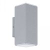 Eglo TABO Buitenmuur verlichting LED Zilver, 2-lichts